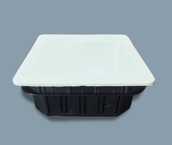 130x130x55 Lüks Kare Buat (Siyah)